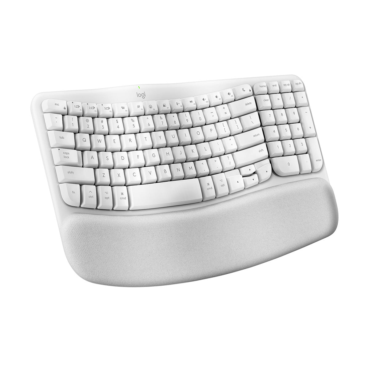 WAVE KEYS Ergonomic Wireless Keyboard