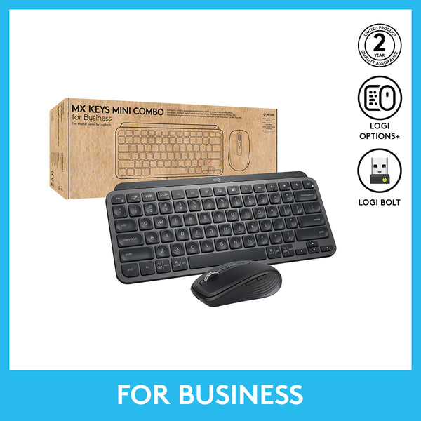 MX KEYS Mini 及MX Anywhere 3 for Business 無線鍵鼠套裝– Logitech Club