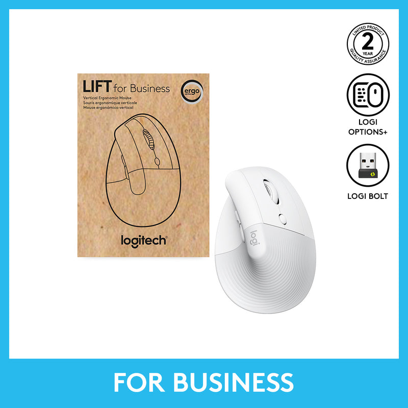 LIFT for Business 人體工學垂直滑鼠– Logitech Club
