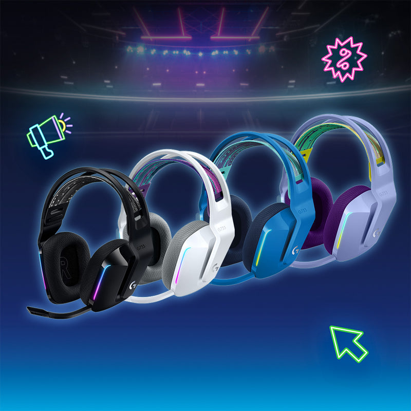 G733 LIGHTSPEED RGB Gaming Headset