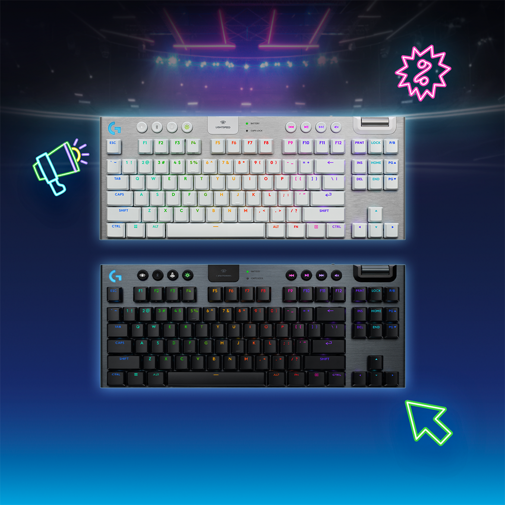 G915 X LIGHTSPEED TKL 無線 RGB 機械電競鍵盤