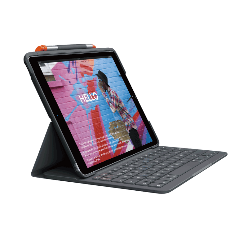 Slim Folio 藍牙鍵盤保護殼 (iPad 第 7、8、9代用)